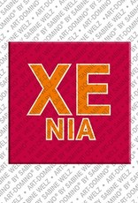 MAGNET-STORIES Xenia - Magnet mit dem Vornamen Xenia