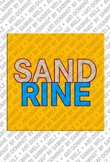 MAGNET-STORIES Sandrine - Magnet with the name Sandrine