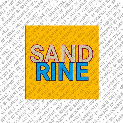 MAGNET-STORIES Sandrine - Aimant avec le nom Sandrine