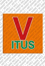 MAGNET-STORIES Vitus - Magnet with the name Vitus