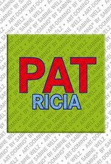 MAGNET-STORIES Patricia - Magnet mit dem Vornamen Patricia