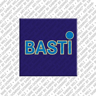 MAGNET-STORIES Basti - Magnet mit dem Vornamen Basti