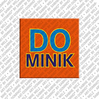 MAGNET-STORIES Dominik - Magnet with the name Dominik