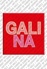 MAGNET-STORIES Galina - Magnet with the name Galina