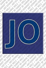 MAGNET-STORIES Jo - Magnet with the name Jo