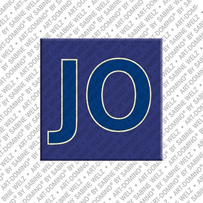 MAGNET-STORIES Jo - Magnet mit dem Vornamen Jo