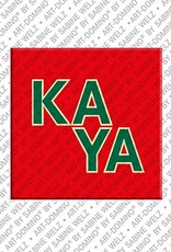 MAGNET-STORIES Kaya - Magnet with the name Kaya