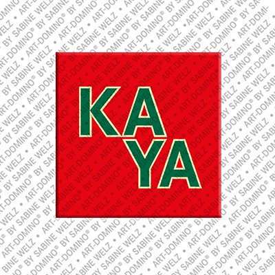 MAGNET-STORIES Kaya - Magnet with the name Kaya