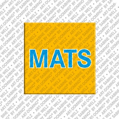 MAGNET-STORIES Mats - Aimant avec le nom Mats