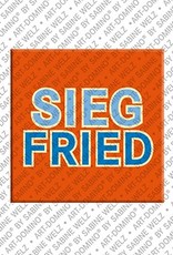 MAGNET-STORIES Siegfried - Aimant avec le nom Siegfried