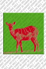 MAGNET-STORIES Animals in POP ART - Cerf