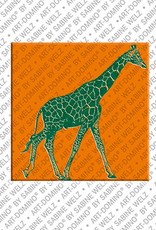 MAGNET-STORIES Animals in POP ART - Giraffe