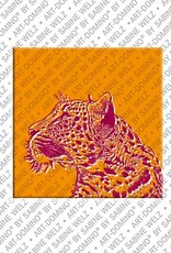 MAGNET-STORIES Animals in POP ART - Leopard