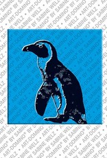 ART-DOMINO® BY SABINE WELZ Animals in POP ART - Pinguin