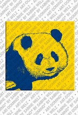 MAGNET-STORIES Animals in POP ART - Panda