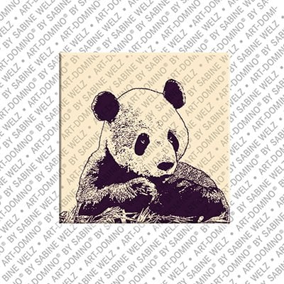 MAGNET-STORIES Animals in POP ART - Panda