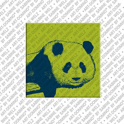 MAGNET-STORIES Animals in POP ART - Panda