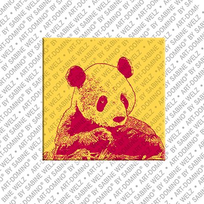 MAGNET-STORIES Animals in POP ART - Panda