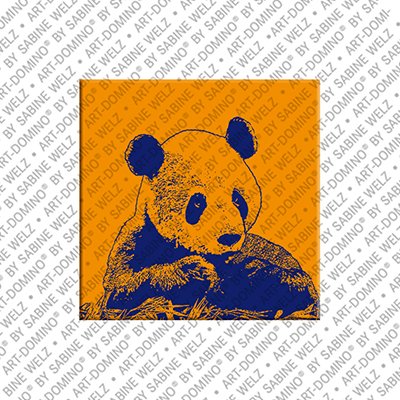 MAGNET-STORIES Animals in POP ART - Panda