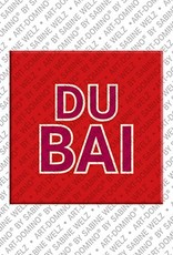 ART-DOMINO® BY SABINE WELZ Dubai - Schriftzug