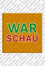 MAGNET-STORIES Warschau - Schriftzug