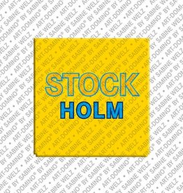 ART-DOMINO® BY SABINE WELZ Aimant - Stockholm - 00