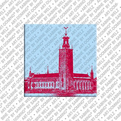 ART-DOMINO® BY SABINE WELZ Stockholm - Stadthuset