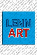 MAGNET-STORIES Lennart - Magnet with the name Lennart