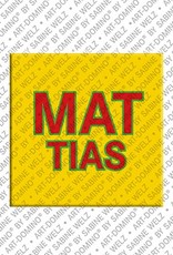 MAGNET-STORIES Mattias - Aimant avec le nom Mattias