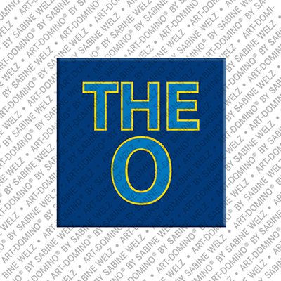 MAGNET-STORIES Theo - Magnet mit dem Vornamen Theo