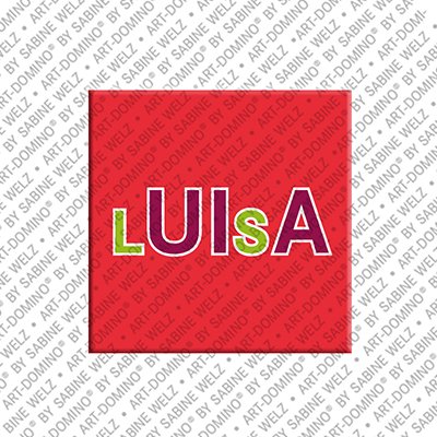 MAGNET-STORIES Luisa - Aimant avec le nom Luisa