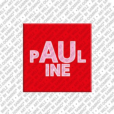 MAGNET-STORIES Pauline - Magnet mit dem Vornamen Pauline
