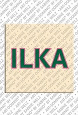 MAGNET-STORIES Ilka - Magnet with the name Ilka