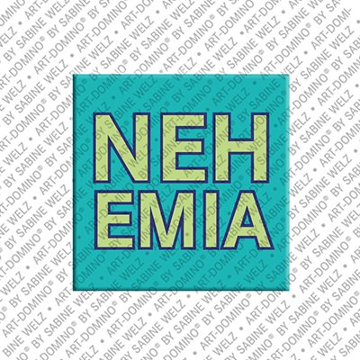 MAGNET-STORIES Nehemia - Magnet with the name Nehemia