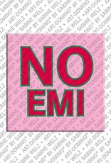 ART-DOMINO® BY SABINE WELZ Noemi - Magnet with the name Noemi