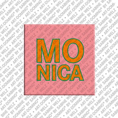 MAGNET-STORIES Monica - Magnet mit dem Vornamen Monica