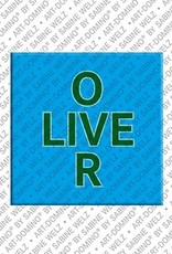 MAGNET-STORIES Oliver - Magnet mit dem Vornamen Oliver