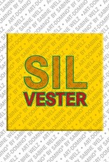 MAGNET-STORIES Silvester - Magnet mit dem Vornamen Silvester