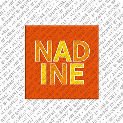 MAGNET-STORIES Nadine - Magnet mit dem Vornamen Nadine