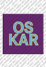 MAGNET-STORIES Oskar - Magnet mit dem Vornamen Oskar