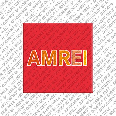 MAGNET-STORIES Amrei - Magnet mit dem Vornamen Amrei