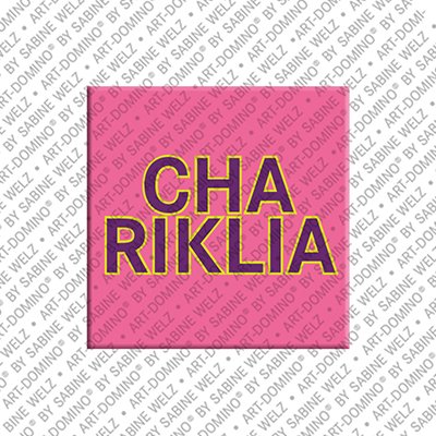 MAGNET-STORIES Chariklia - Magnet mit dem Vornamen Chariklia