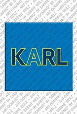 MAGNET-STORIES Karl - Magnet with the name Karl