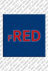 MAGNET-STORIES Fred - Magnet mit dem Vornamen Fred