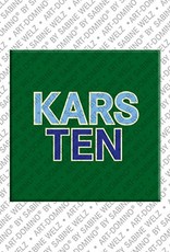 MAGNET-STORIES Karsten - Magnet with the name Karsten