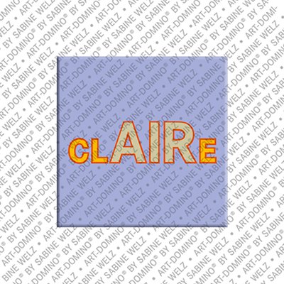 MAGNET-STORIES Claire - Magnet mit dem Vornamen Claire