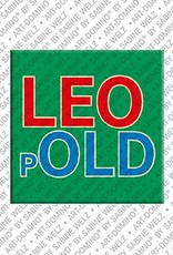 MAGNET-STORIES Leopold - Aimant avec le nom Leopold