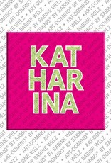 MAGNET-STORIES Katharina - Magnet with the name Katharina