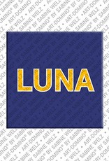 MAGNET-STORIES Luna - Magnet mit dem Vornamen Luna