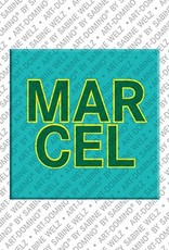 MAGNET-STORIES Marcel - Magnet with the name Marcel